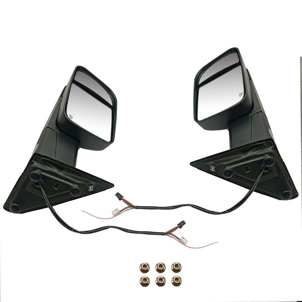 Power Heated Turn Signal Towing Mirrors for Dodge Ram 1500 2500 3500 (2002–2023)