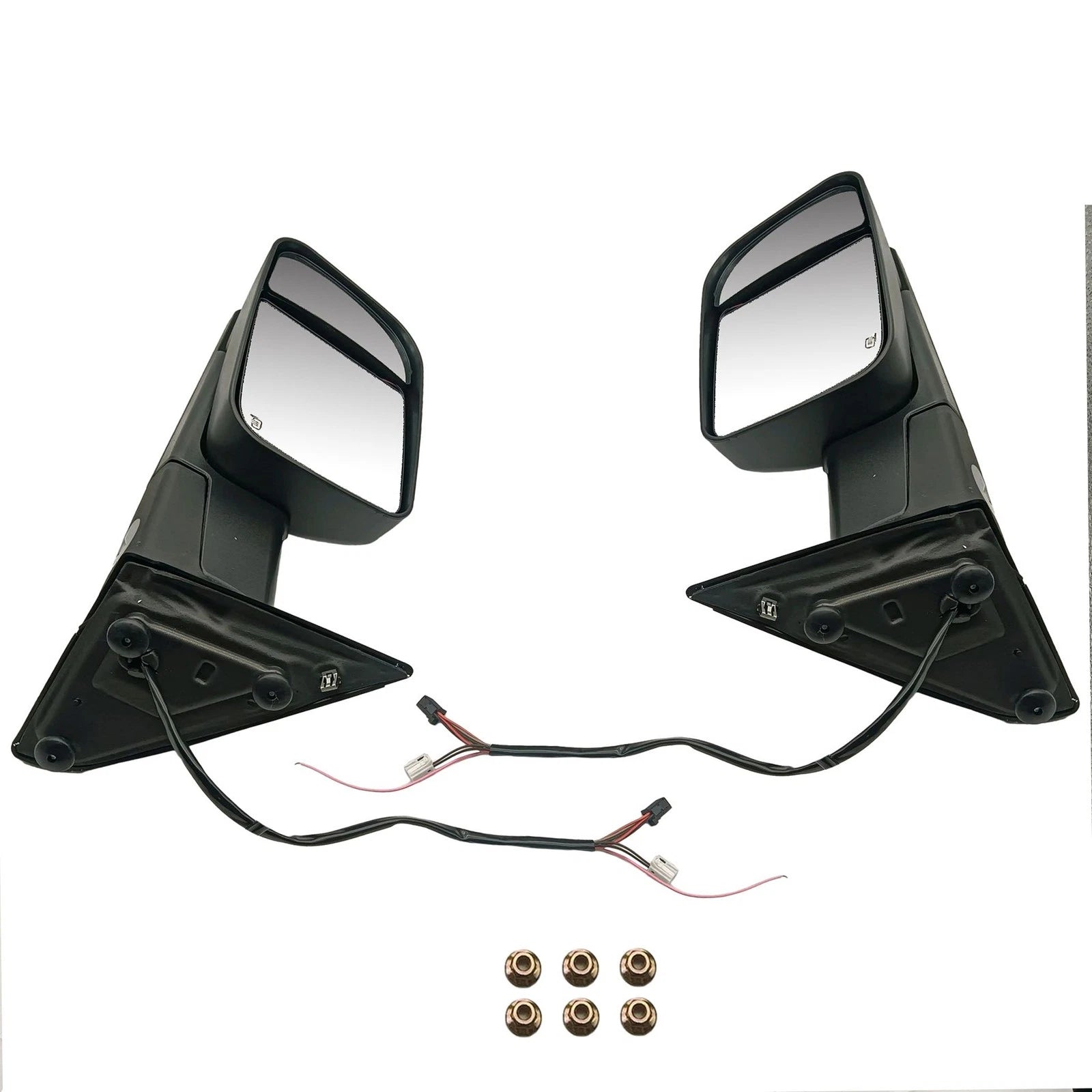 Power Heated Turn Signal Towing Mirrors for Dodge Ram 1500 2500 3500 (2002–2023)