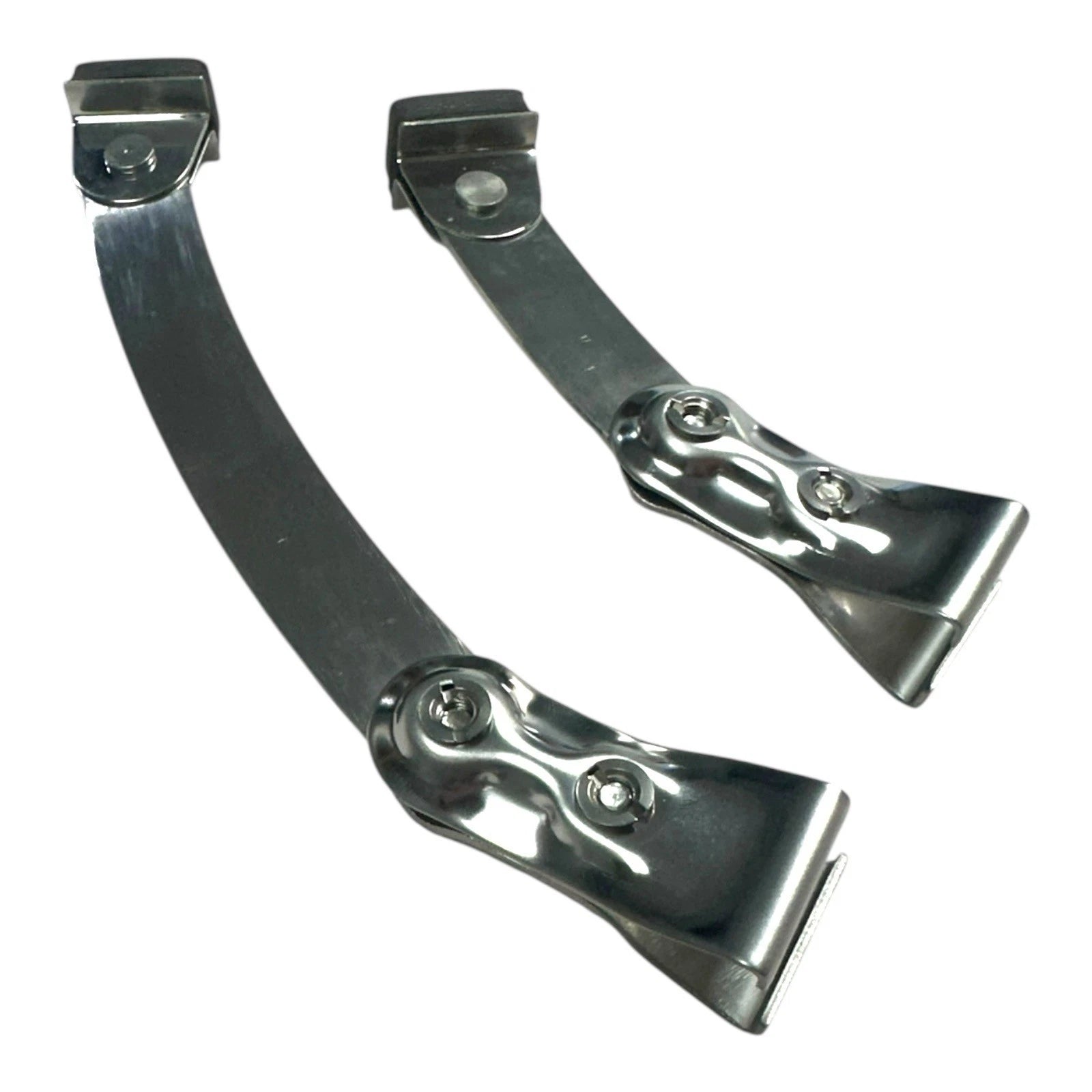 Stainless Steel Sun Visor Center Support Brackets for Fulton (Fits Various)