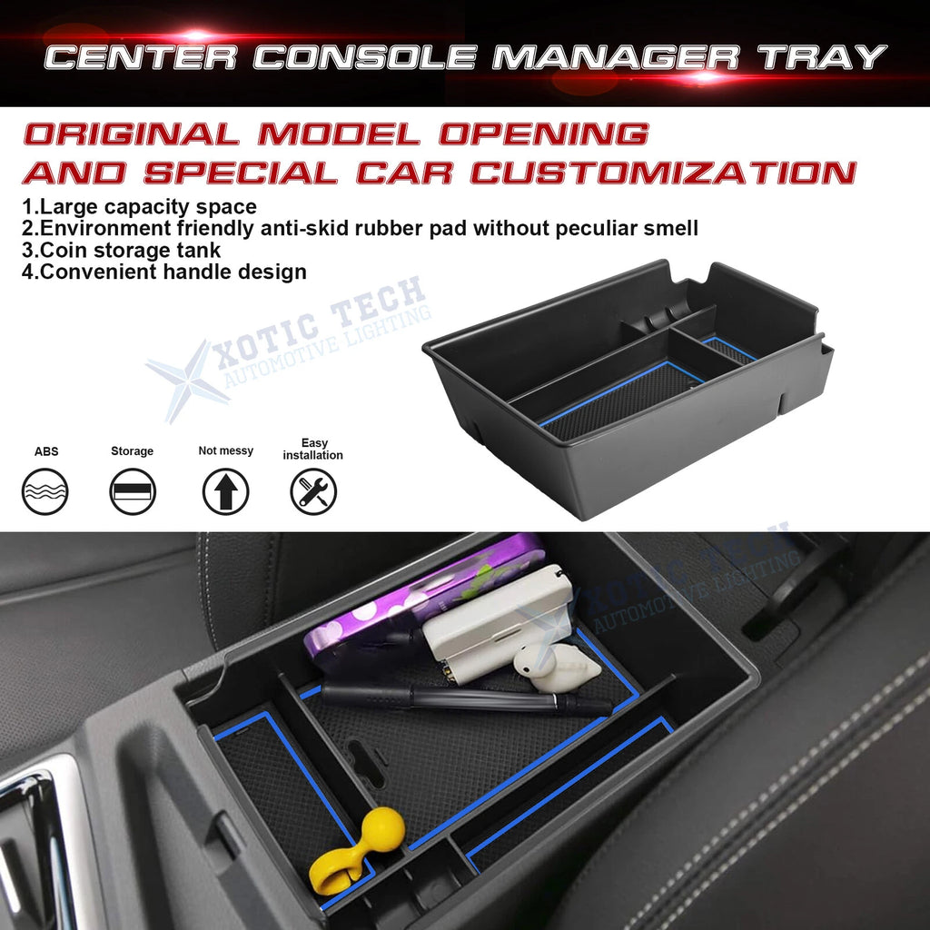 Armrest Box Insert Storage Organizer for Hyundai Sonata N-Line/Limited (2020-2023)