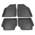 4 Pcs Universal Front Rear Heel Pad Carpet Floor Mats for Car Truck