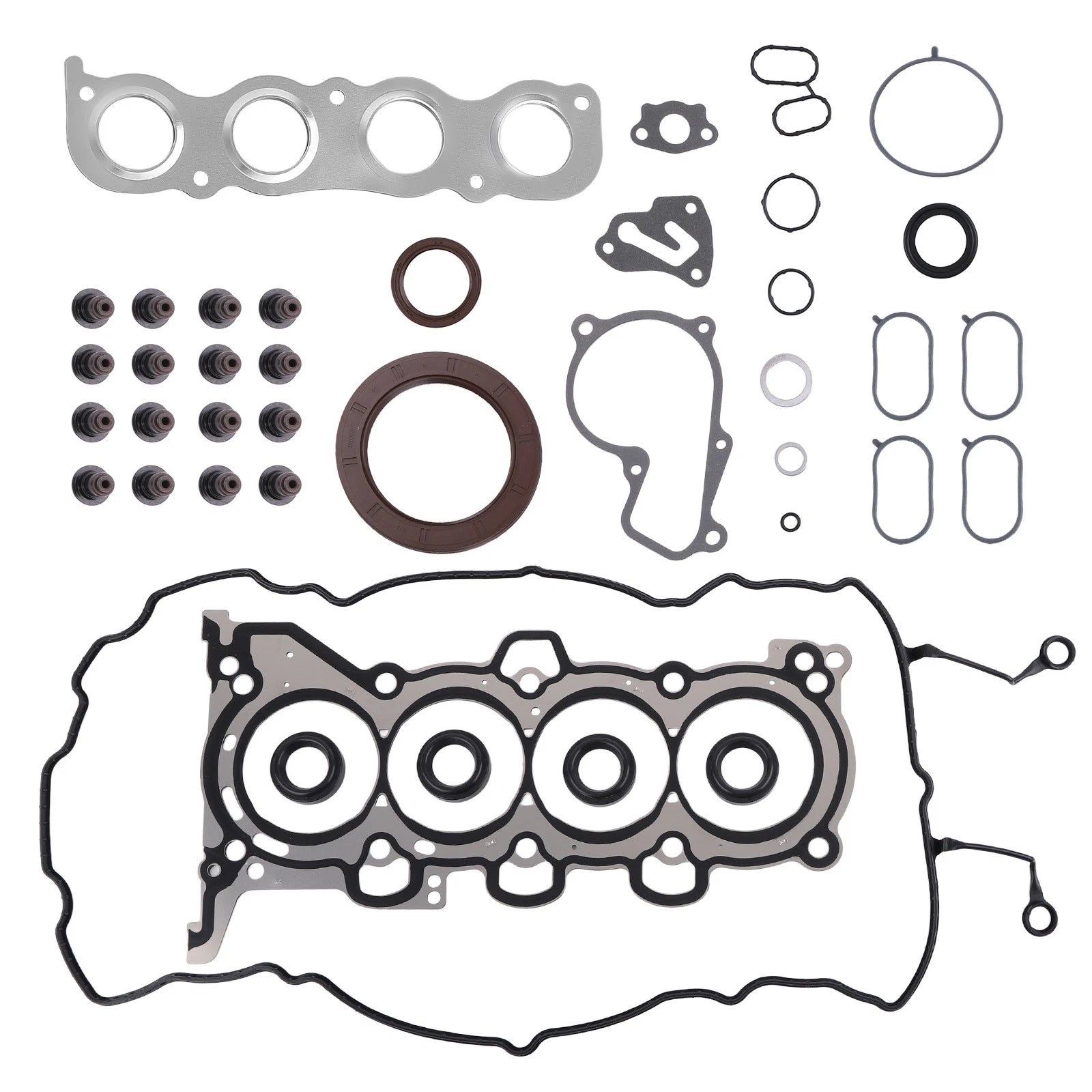 Engine Overhaul Gasket Kit for Hyundai Kia G4NC 2.0L (2012–2020) 25124-2E000