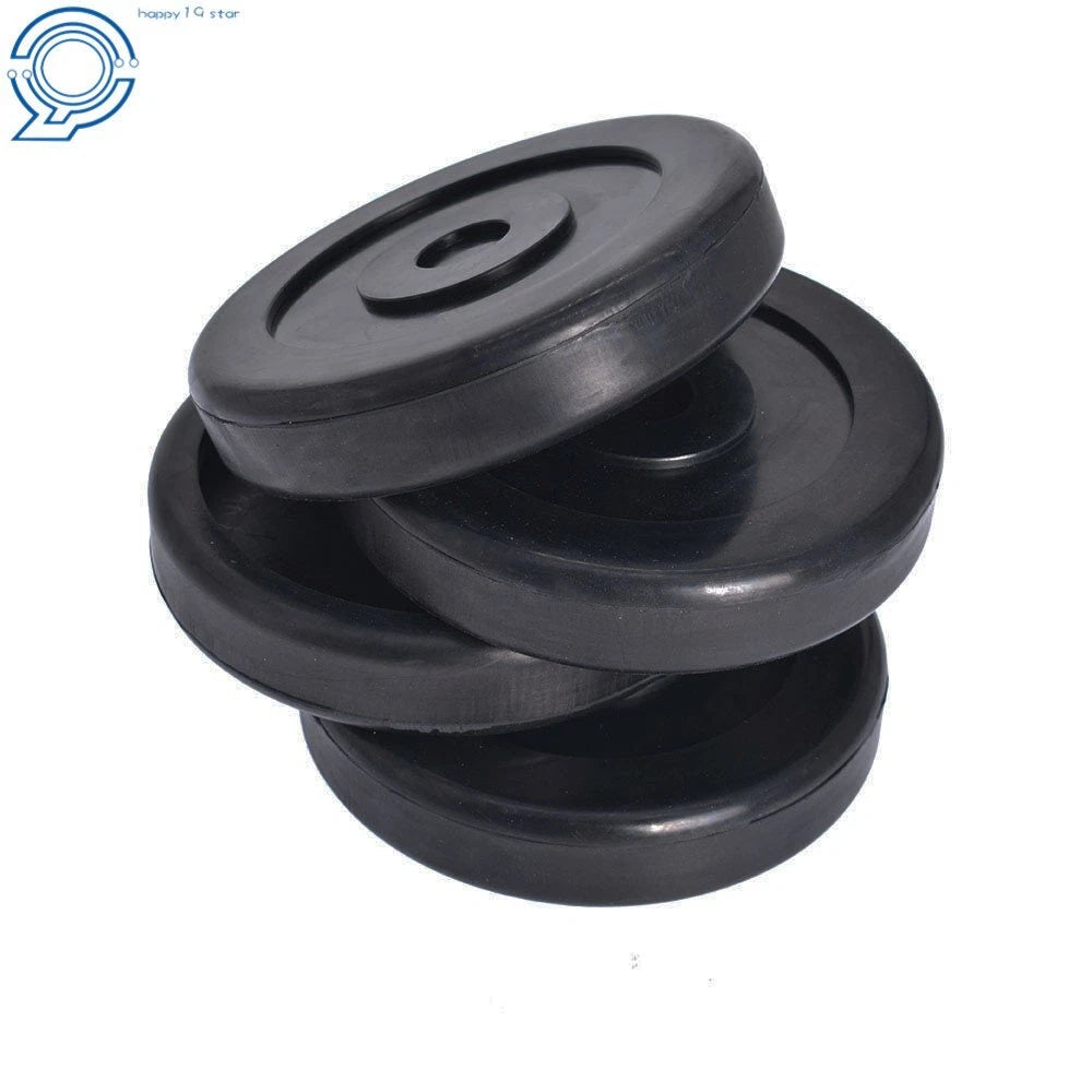 Set of 4 Round Rubber Arm Pads for BendPak Lift Danmar Lift