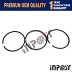 Set of 3 K3E Piston Rings for Mitsubishi CAT MS02M Excavator