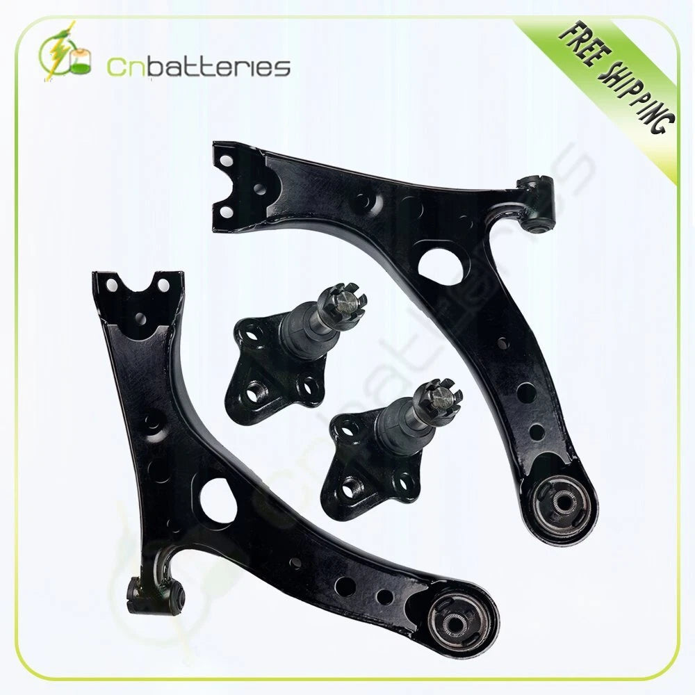 4pc Front Lower Control Arm Assembly & Ball Joints for RAV4 (2001–2005)