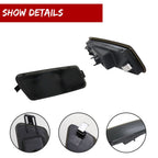 Smoked Rear Fender Side Marker Lights Kit for Audi A7 S7 RS7 (2012–2018)