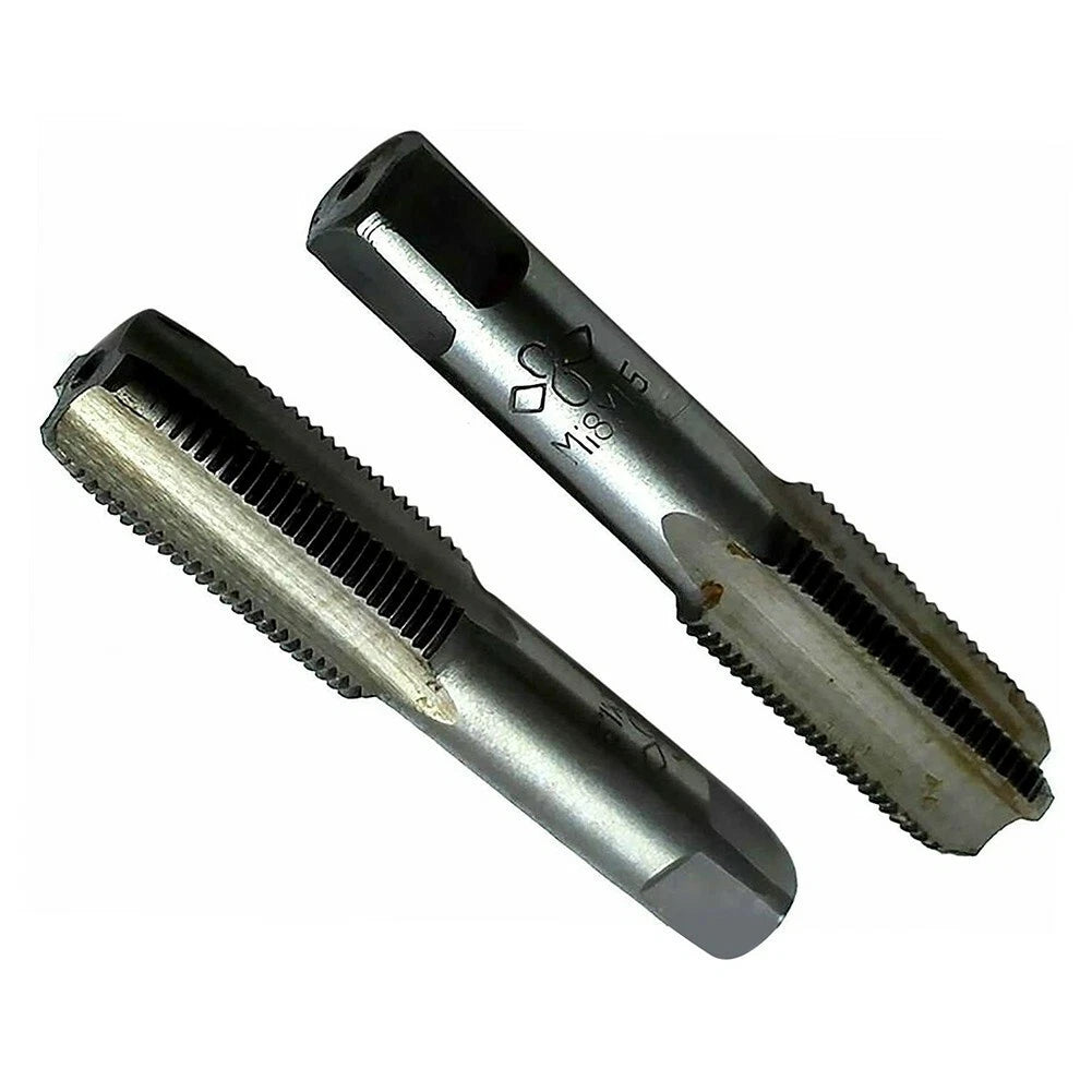 1 Pair M18x1.5mm Pitch Taper Tap for Metric Applications