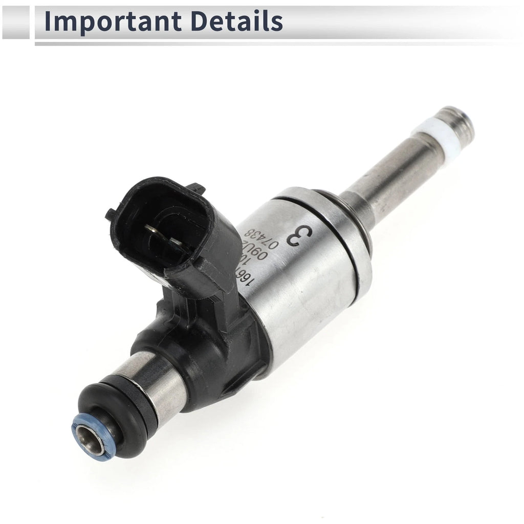 Fuel Injector for Subaru BRZ 2.0 (2013–2020) 1 Pc Black Silver Tone