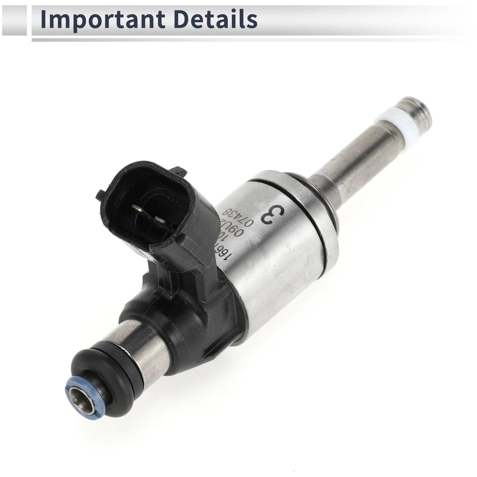 Fuel Injector for Subaru BRZ 2.0 (2013–2020) 1 Pc Black Silver Tone