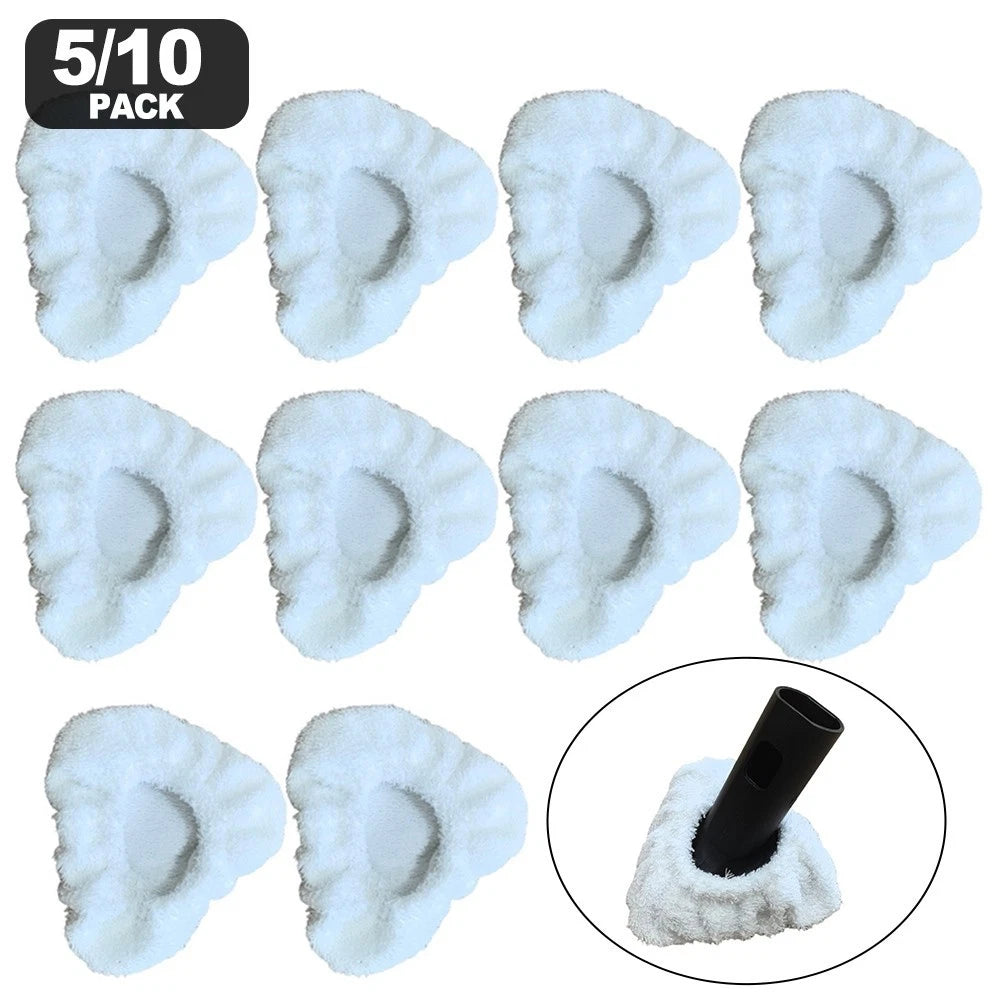 Microfiber Bonnets for Dupray Steam Cleaner (Pack of 5 or 10)