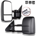 Set of 2 Towing Mirrors for Ford F150 (1997–2003) Black