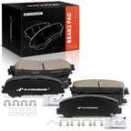 8x Ceramic Brake Pads for Nissan Titan (2017–2021)