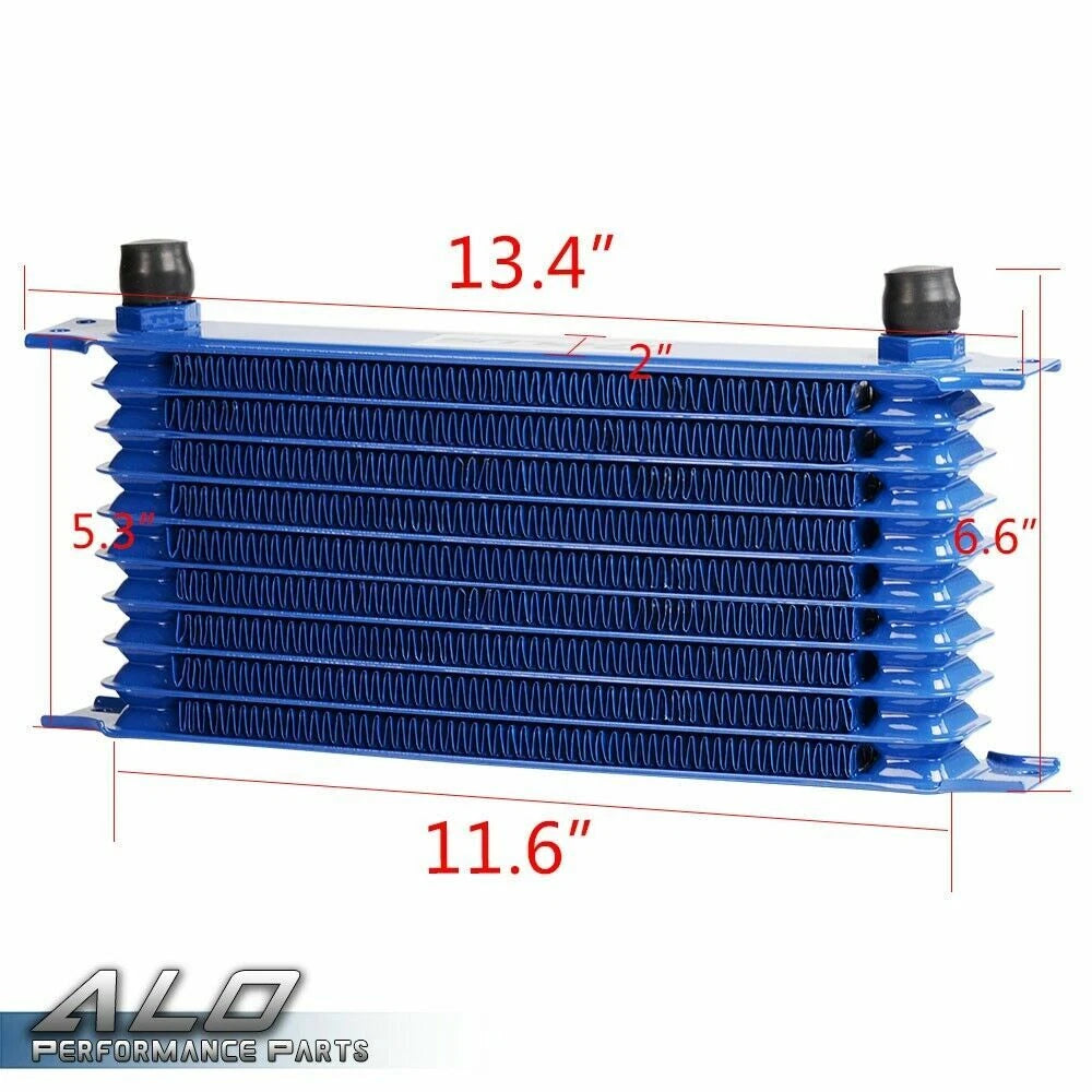 10AN Oil Cooler Filter Sandwich Plate Kit for LS1 LS2 LS3 Engine