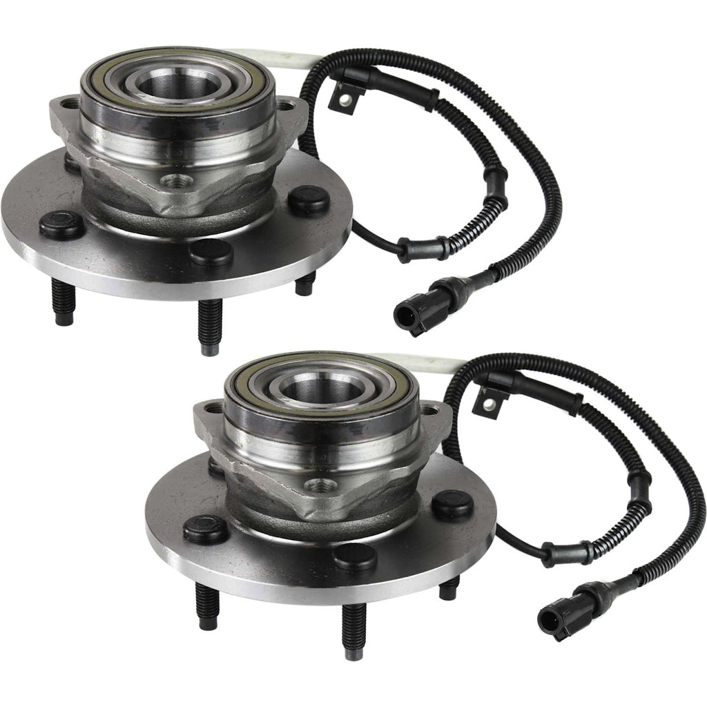 Wheel Hubs for Ford Expedition (1997–2000) Front Left Right with Bearing & Sensor