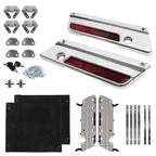 Saddle Bag Latch Lids Hardware Hinge Lock Kit for Harley Touring (1994–2013)