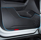 Anti-Kick Inner Door Sticker, Carbon Fiber Leather for Honda Accord (2023–2025)