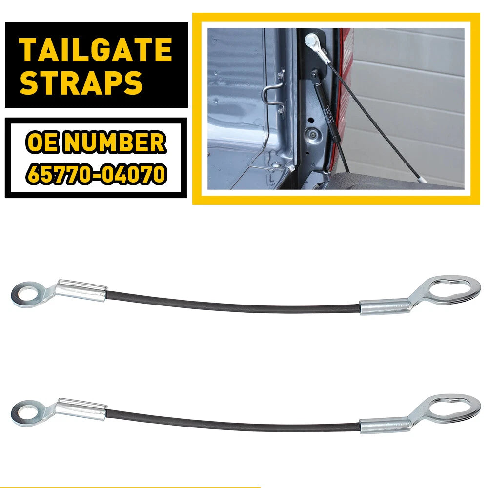 Tailgate Cable Set for Toyota Tacoma (2005–2015) 12.5 inches