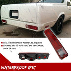 Set of 2 Rear Tail Lights for Chevy El Camino Malibu/GMC Caballero (1979–1987)