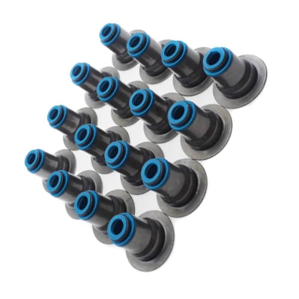 Valve Seals FKM for GM LS1 LS3 LS6 4.8L 5.3L 5.7L 6.0L V8 (2001–2023)