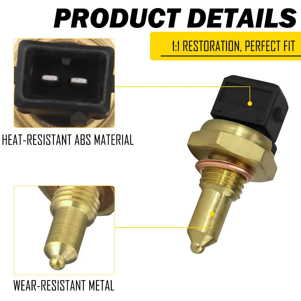 Coolant Temperature Sensor for BMW 128i 135i 323i X3 M6 X5 X6 (2008–2013)