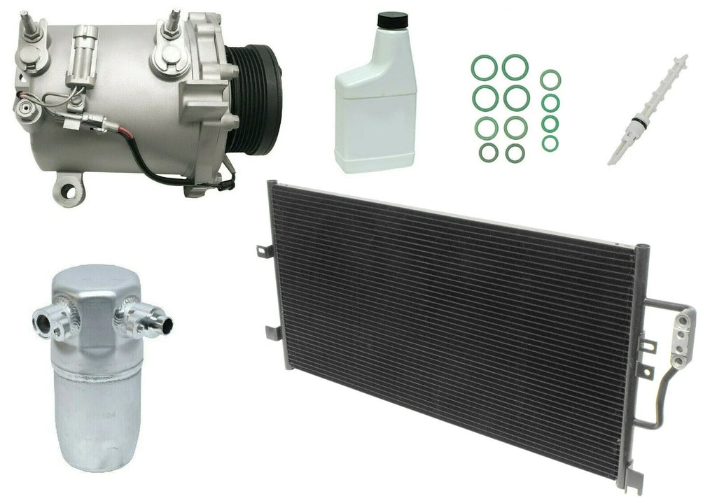 AC Compressor Kit Replacement With Condenser for Toyota Hilux (2005–2015)
