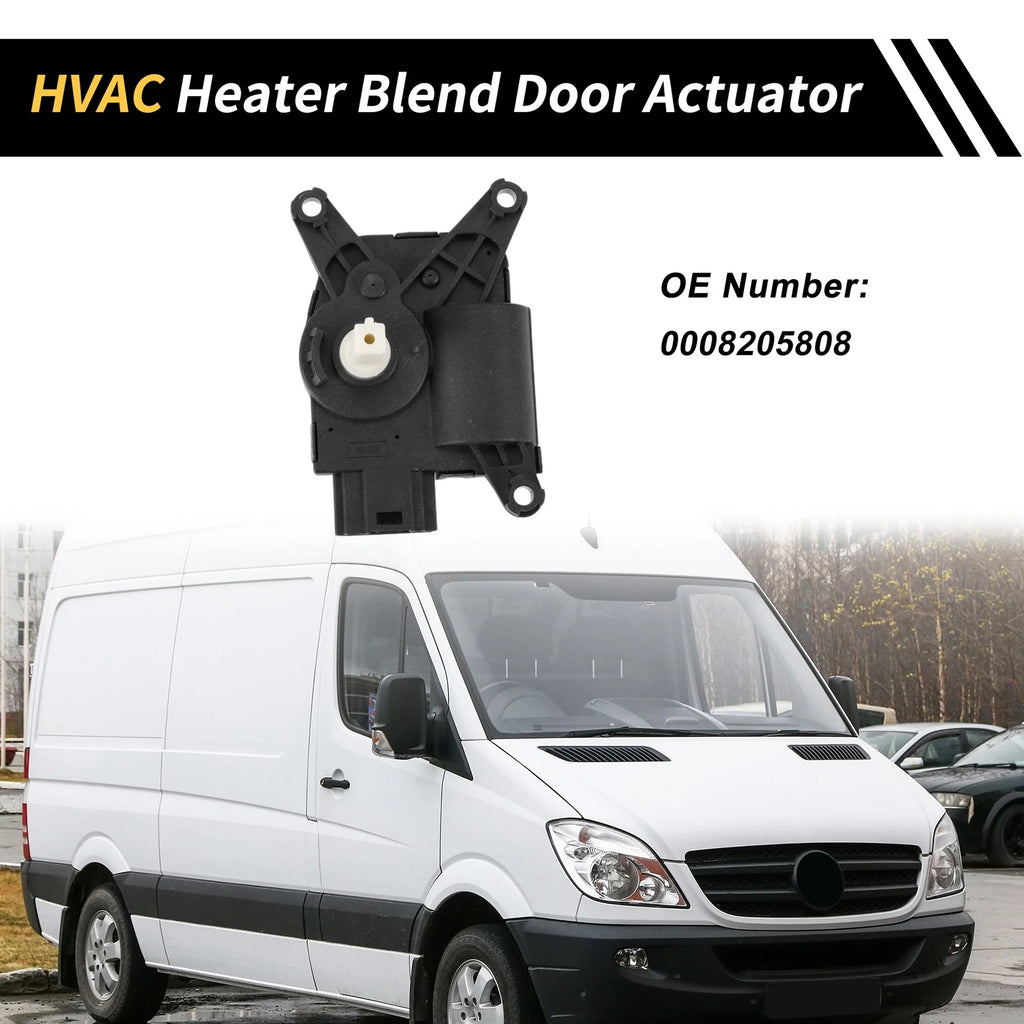 HVAC Heater Blend Door Actuator for Mercedes-Benz Sprinter (2006–2009) No. 0008205808