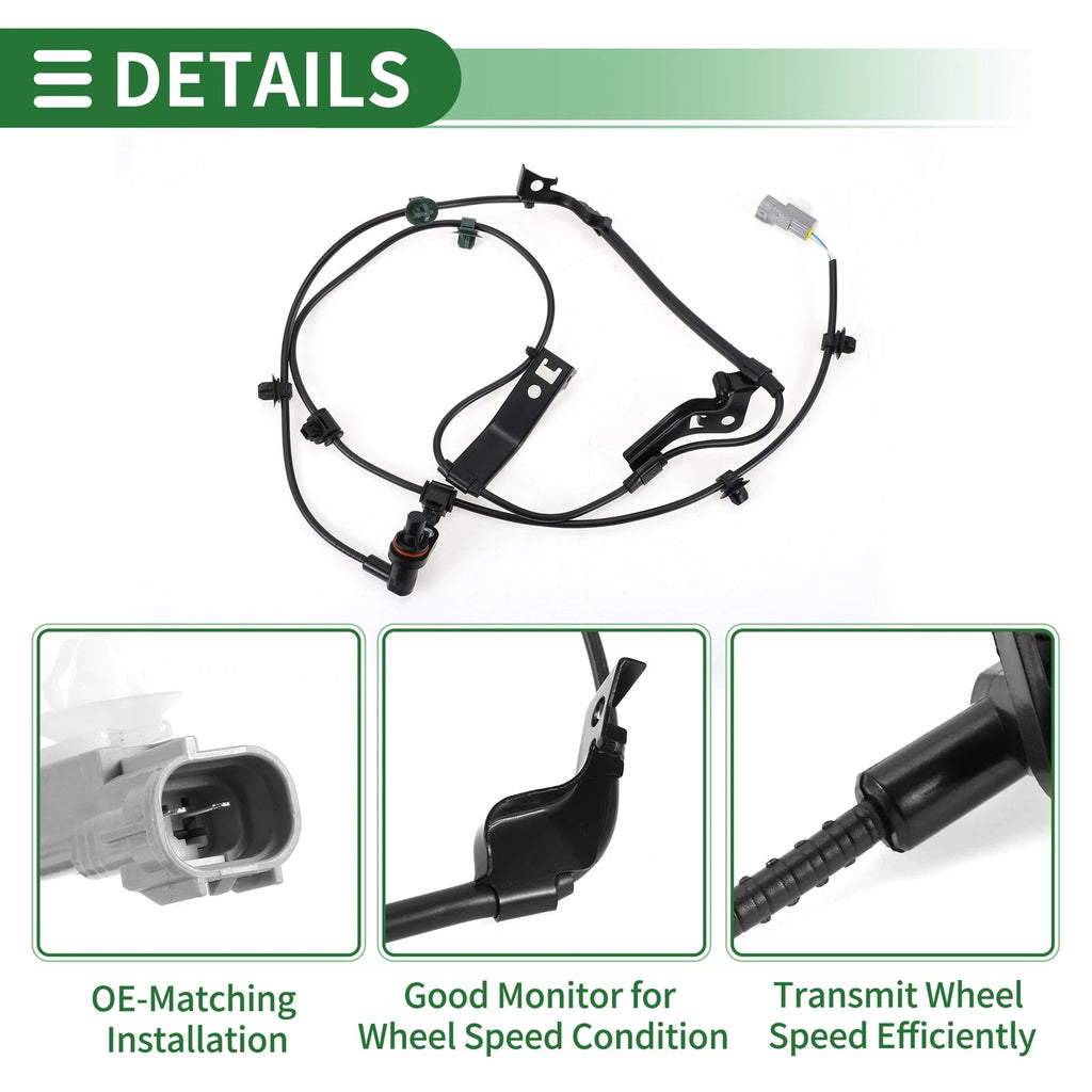 ABS Wheel Speed Sensor No. 8954371010 for Toyota Hilux Vigo (2005–2015)
