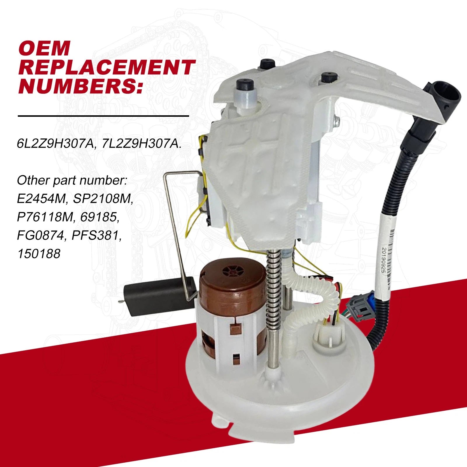 Fuel Pump Module Assembly for Ford Explorer Mercury Mountaineer (2006-2009)