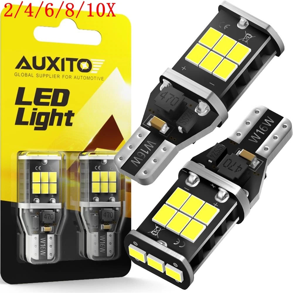 Set of 2 LED Reverse Back Up Light Bulbs for Various Models