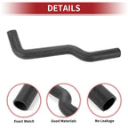 Radiator Hose for Toyota Tacoma 2.7L (2005–2015) No. 16571-75233 Rubber Black
