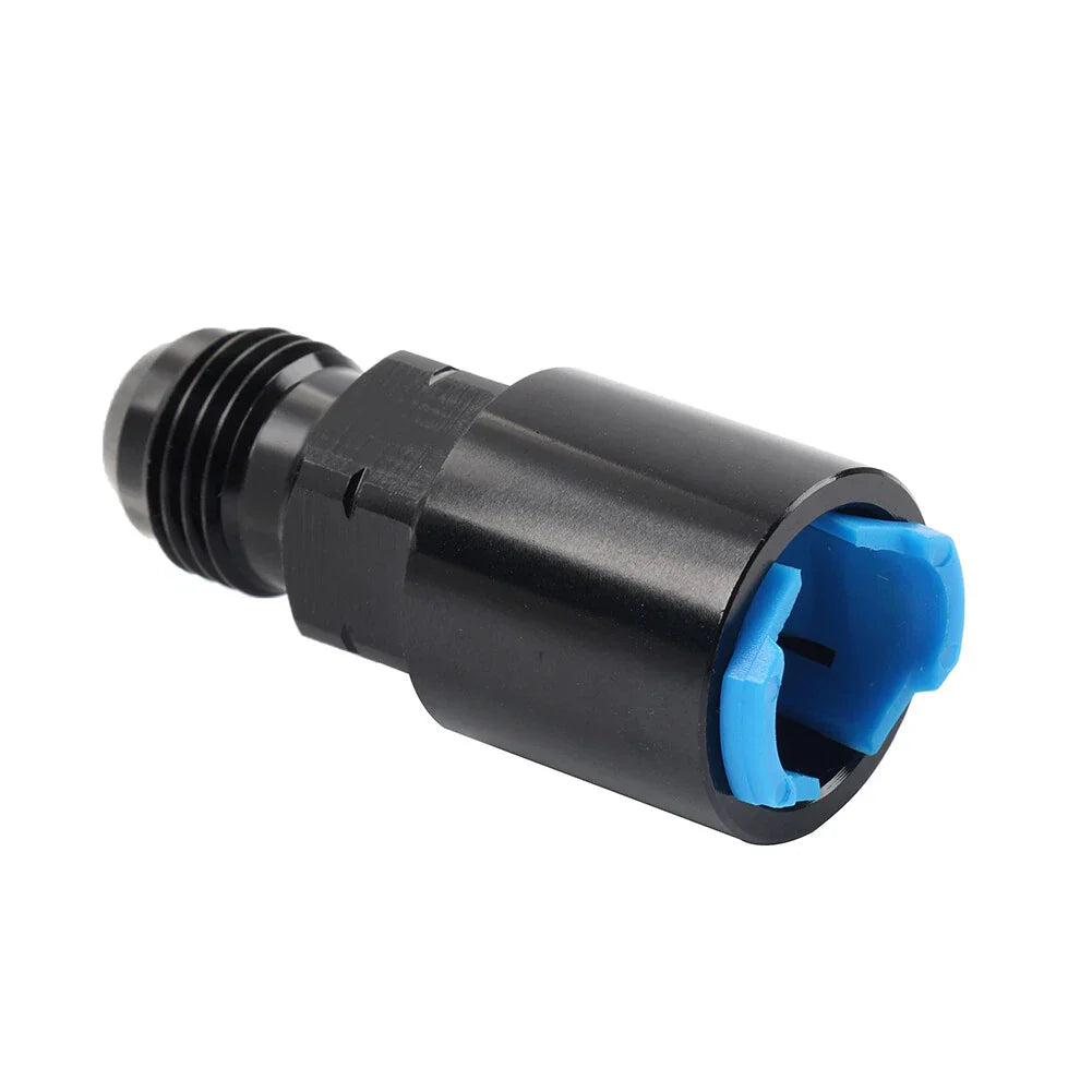 6AN Male to 5/16" Female SAE Quick-Disconnect EFI Fuel Rail Fitting