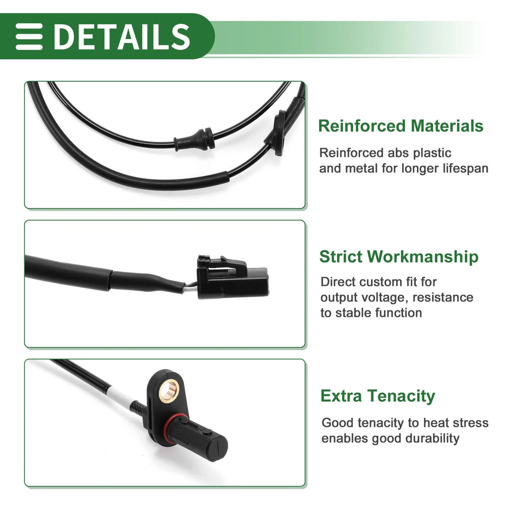 ABS Wheel Speed Sensor No. 599103X360 for Hyundai Elantra (2010–2013)