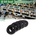 Set of 5 Oil Seals NBR Rubber 32x65x12mm for Various Models 