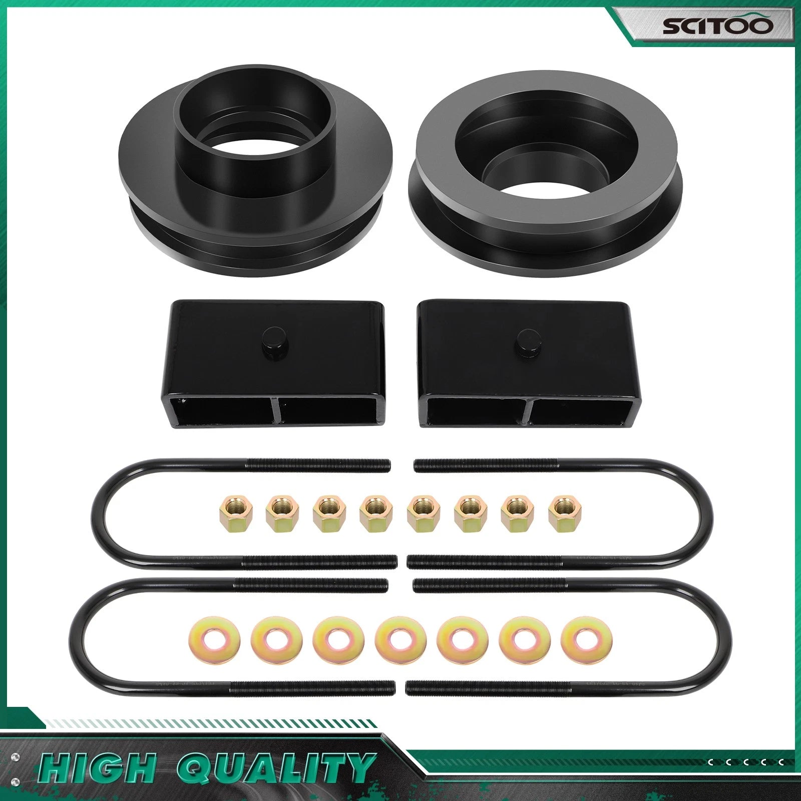 2.5" Front & 2" Rear Leveling Lift Kit for Dodge Ram 3500 (2003–2011)