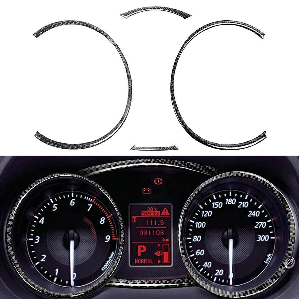 Set of 4 Speedometer Panel Frame Trim for Mitsubishi Lancer EVO X (2008–2015)
