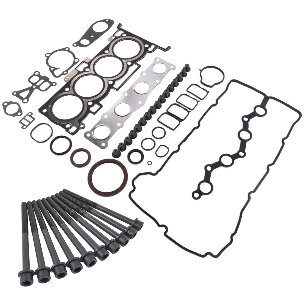 Engine Overhaul Gasket Kit with Head Bolts for Hyundai Sonata Kia Optima (YYYY–YYYY)