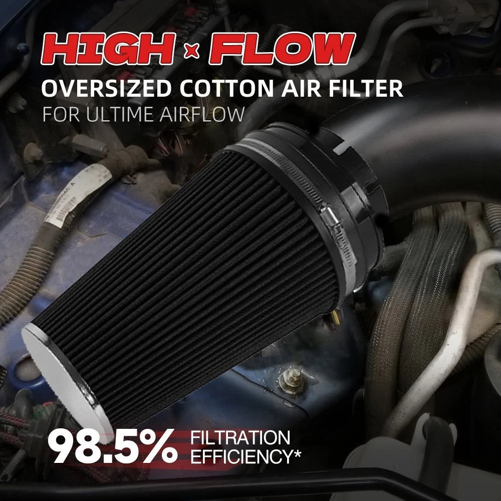 4" Cold Air Intake Filter for High Flow Performance