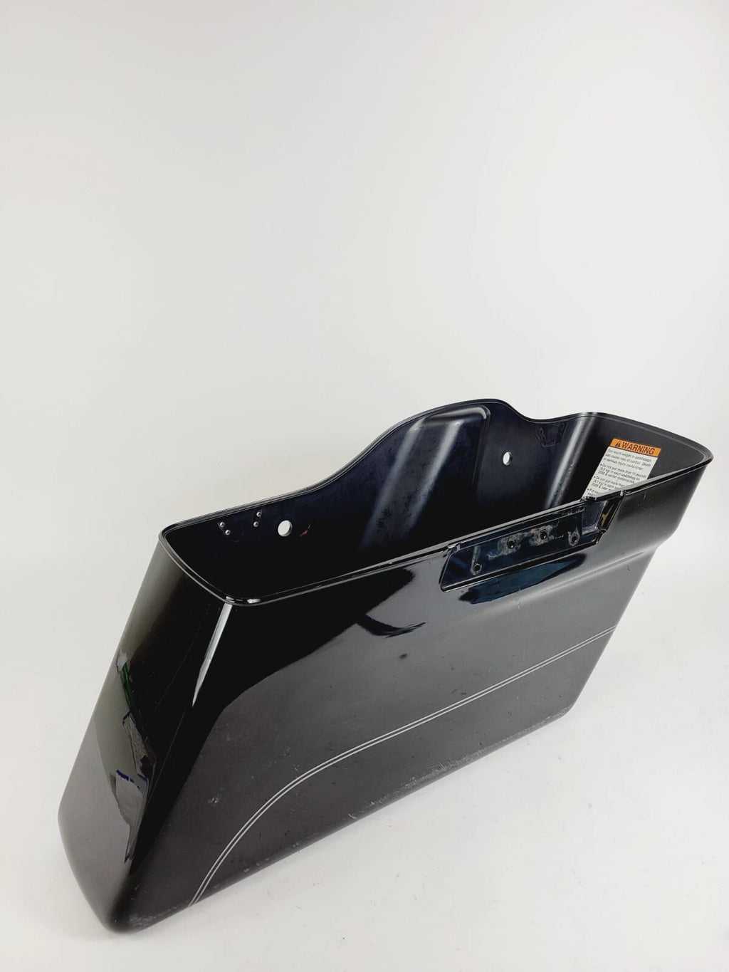 OEM Saddlebag Right for Harley Street Glide (2014–2023) Vivid Black, Pinstripe