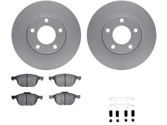 Front Brake Pad and Rotor Kit for Mazda 3 Sport (2010–2013) SW719DW