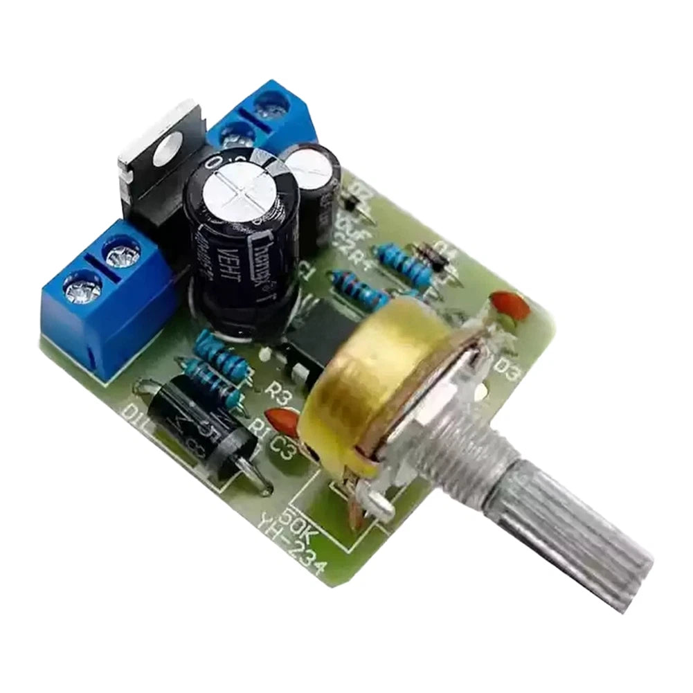 NE555 Motor Speed Control Module Kit for Basic Electronics (12V)