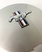 Wheel Center Hub Cap Replacement with Pony Logo for 1991-1993 Fox Body Mustang