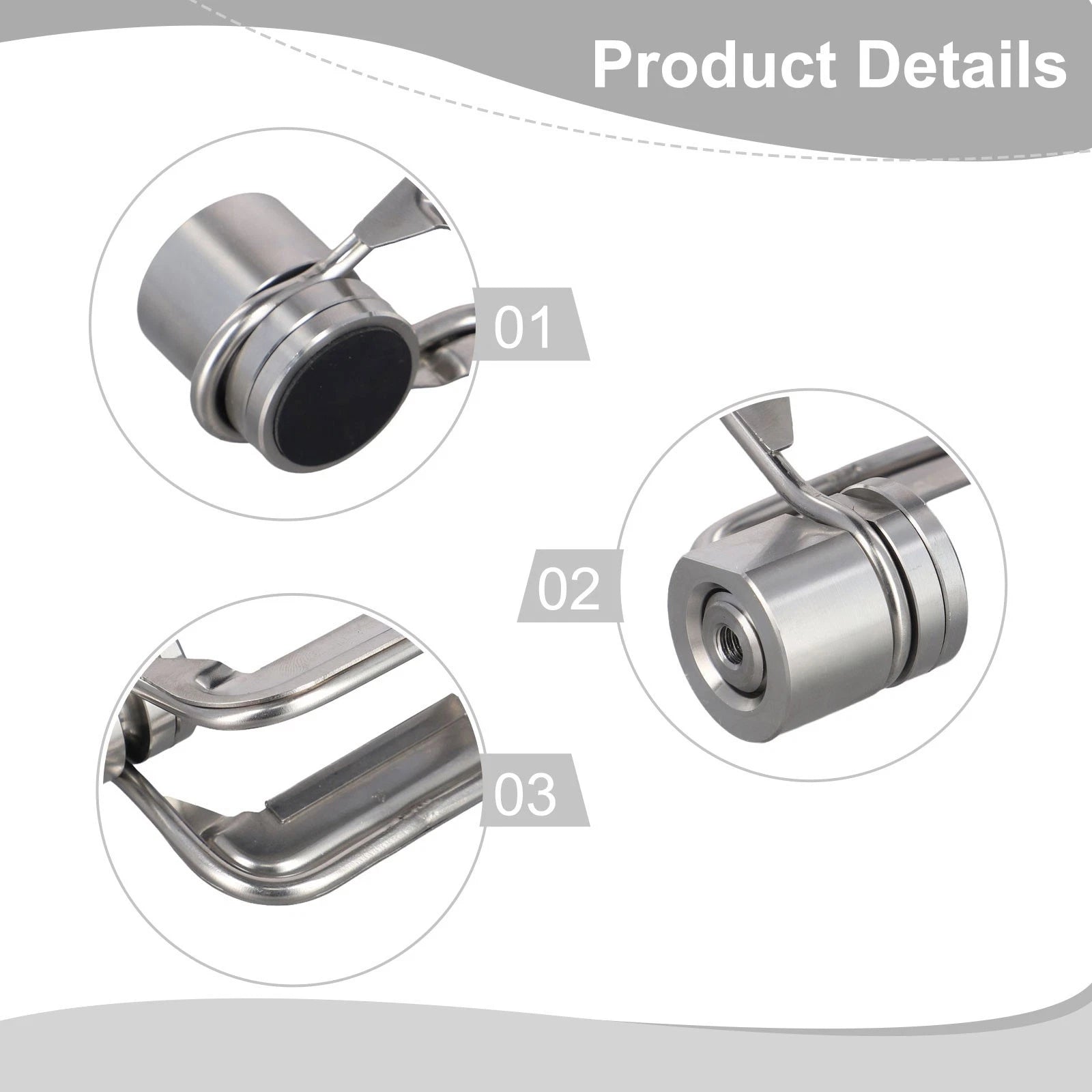 Stainless Steel Holder Clip for IGT Table Lamp (2010–2023)