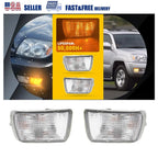Front Bumper Turn Signal Lights DRL Lamps Assembly for Toyota 4Runner (2003–2005)