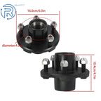 Set of 2 Idler Hub Kits for Trailer 2000 lbs Axle 5 Lug 5 on 4.5" Bolt Circle