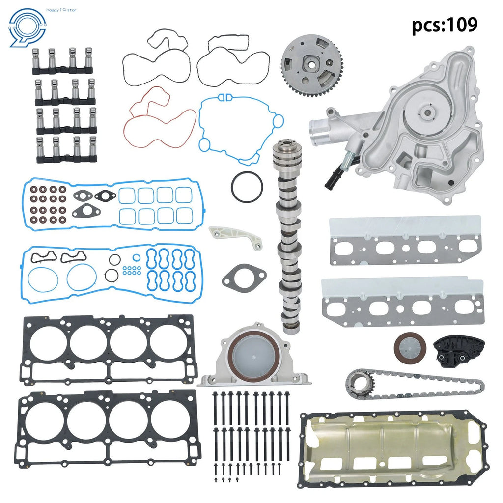 Camshaft Lifters Water Pump Kit for Dodge Ram 1500 (2009–2015) 5.7L V8