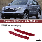 1 Pair Rear Bumper Reflectors for Honda Odyssey (No. 33505TK8A01)