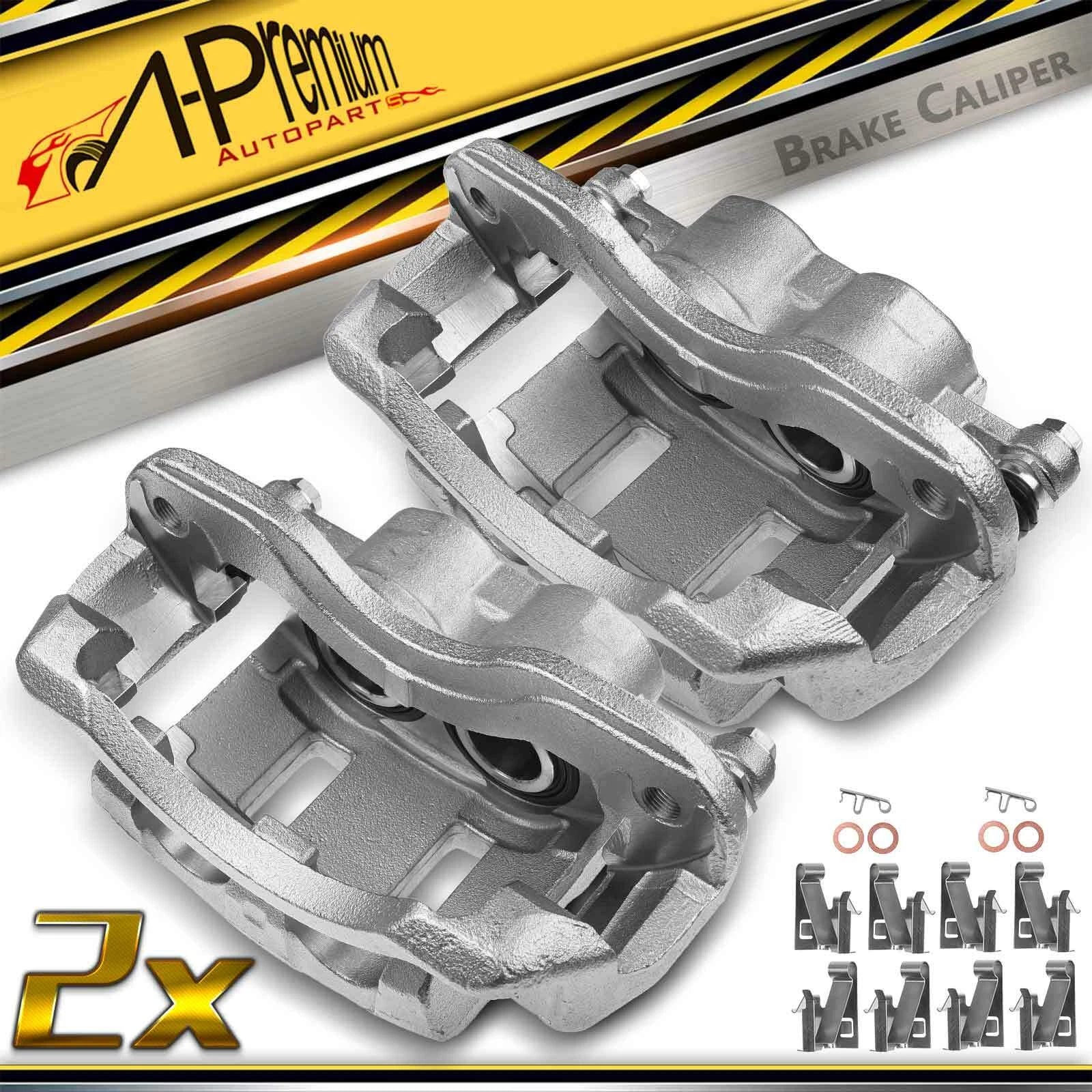 Pair Front Disc Brake Calipers for Chevrolet GMC Isuzu 