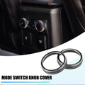 2pcs Air Temperature AC Knob Cover Aluminum Alloy for Ford Explorer (2011–2023)
