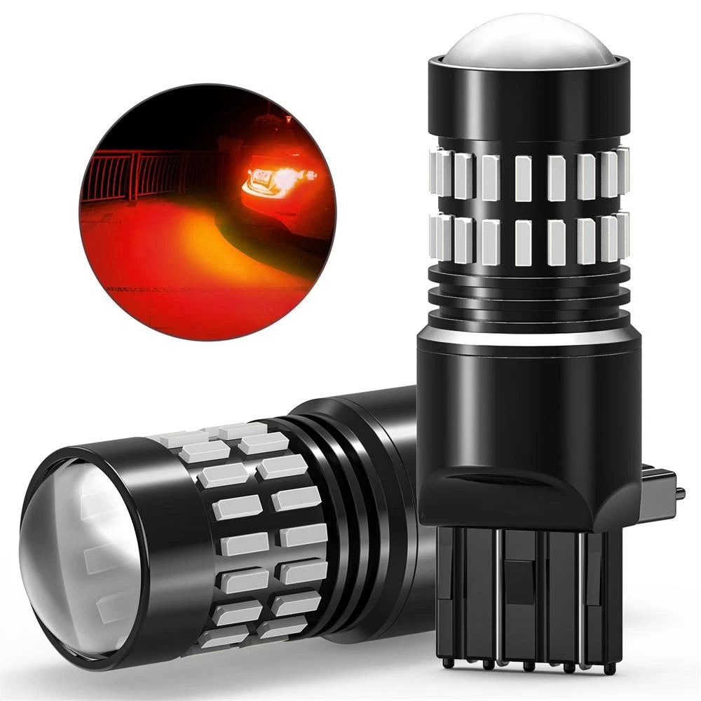 2X AUXITO 3157 LED Brake Stop Tail Turn Signal Light Bulb for US Vehicles
