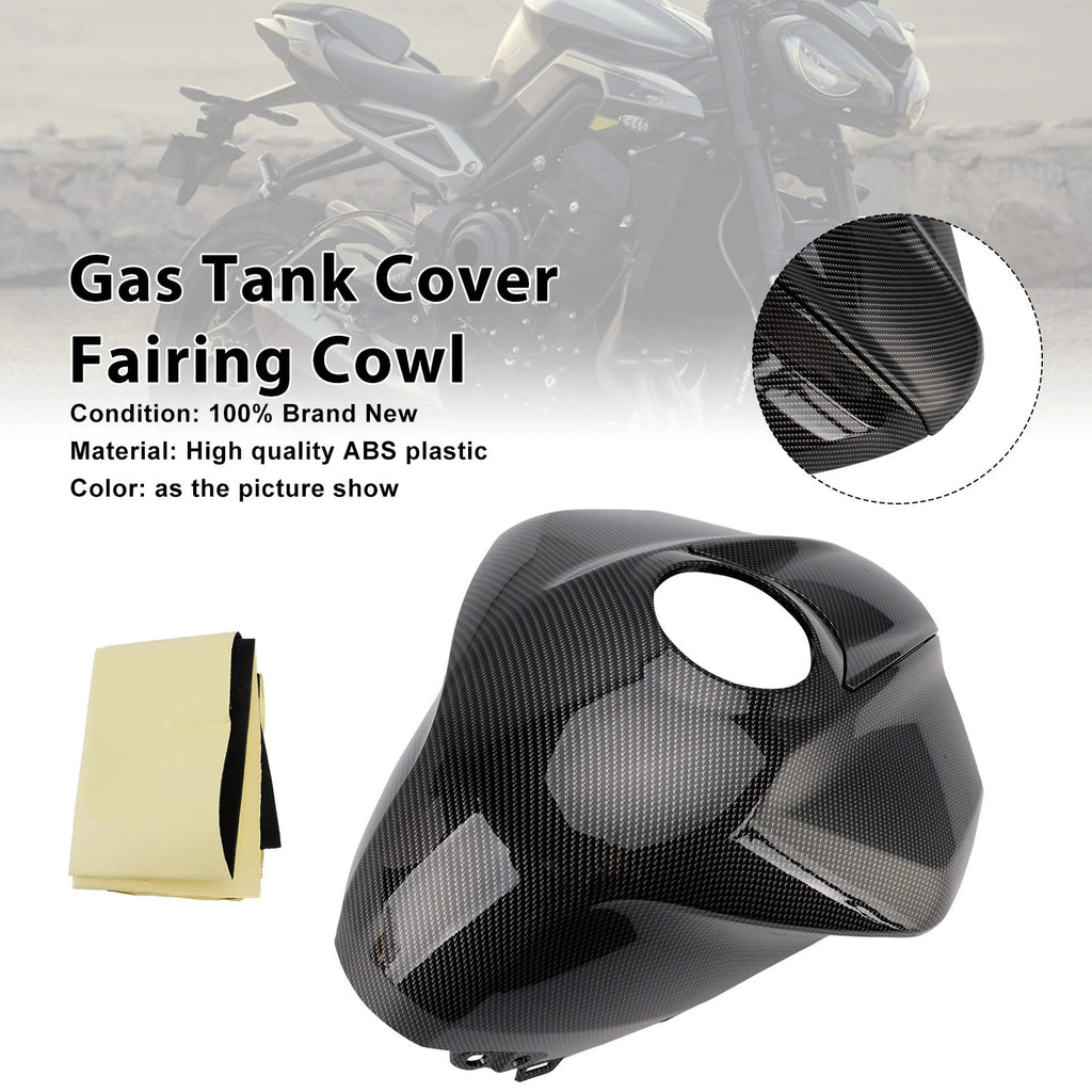 Gas Tank Cover Trim for Triumph Street Triple 765 R/RS (2023–2025) Carbon